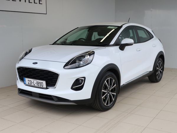 Ford Puma MPV, Petrol Hybrid, 2023, White