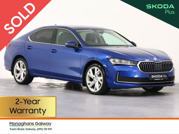 Skoda Superb Saloon, Diesel, 2025, Blue