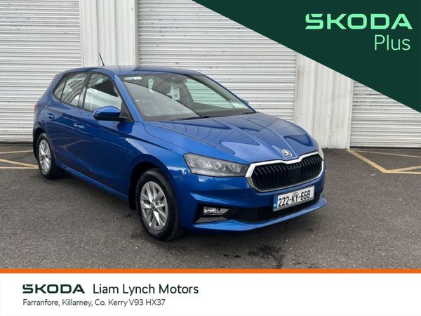 Skoda Fabia Hatchback, Petrol, 2022, Blue