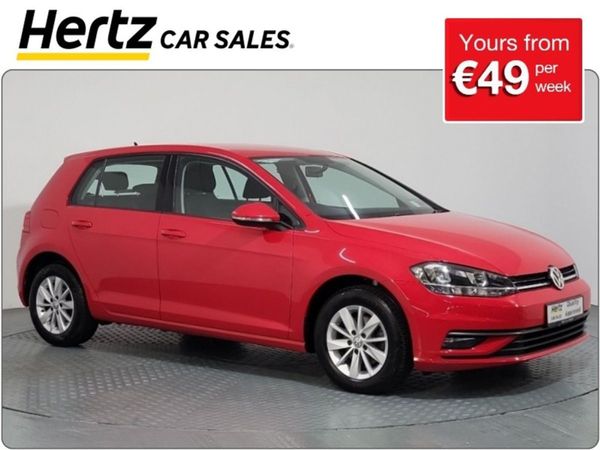 Volkswagen Golf Hatchback, Diesel, 2021, Red