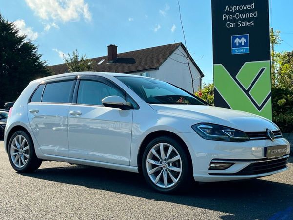 Volkswagen Golf Hatchback, Petrol, 2019, White
