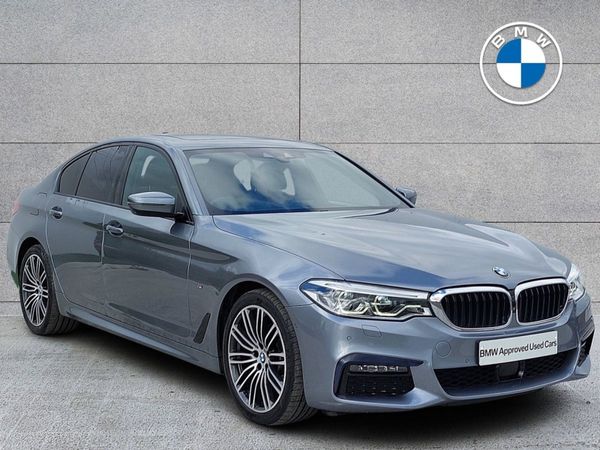 BMW 5-Series Saloon, Diesel, 2019, Grey