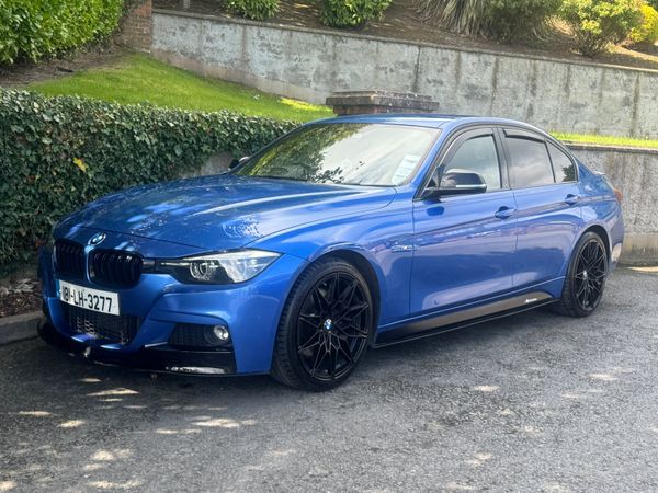 BMW 3-Series Saloon, Diesel, 2018, Blue