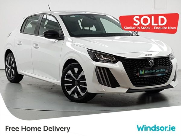 Peugeot 208 Hatchback, Petrol, 2024, White