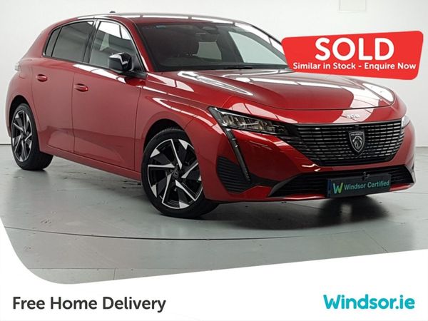 Peugeot 308 Hatchback, Diesel, 2022, Red
