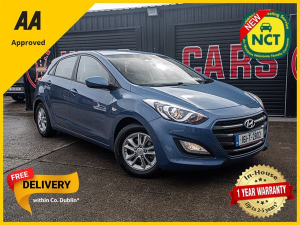 Hyundai i30 Hatchback, Petrol, 2016, Blue