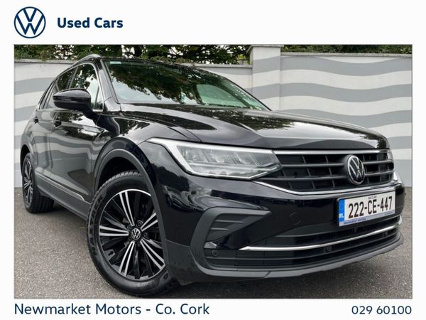 Volkswagen Tiguan SUV, Diesel, 2022, Black
