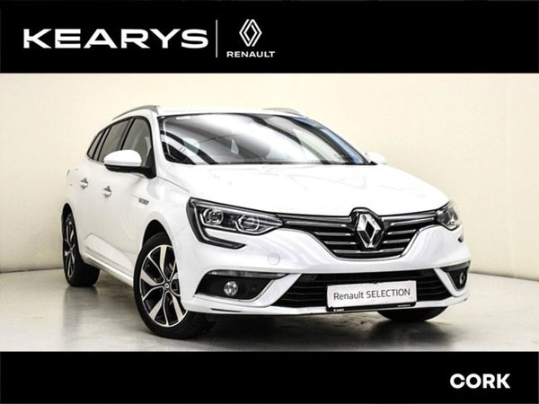 Renault Megane Estate, Petrol, 2019, White