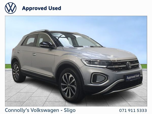 Volkswagen T-Roc SUV, Petrol, 2023, Silver