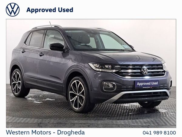 Volkswagen T-Cross Estate, Petrol, 2023, Grey