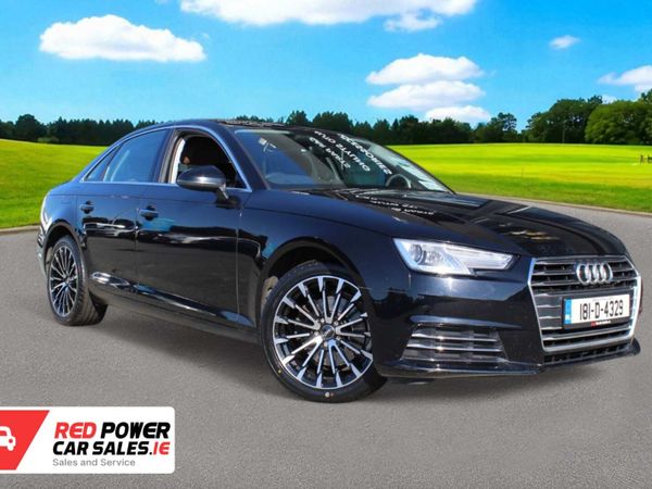 Audi A4 Saloon, Diesel, 2018, Black