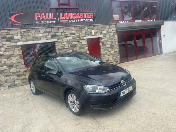 Volkswagen Golf Hatchback, Diesel, 2014, Black
