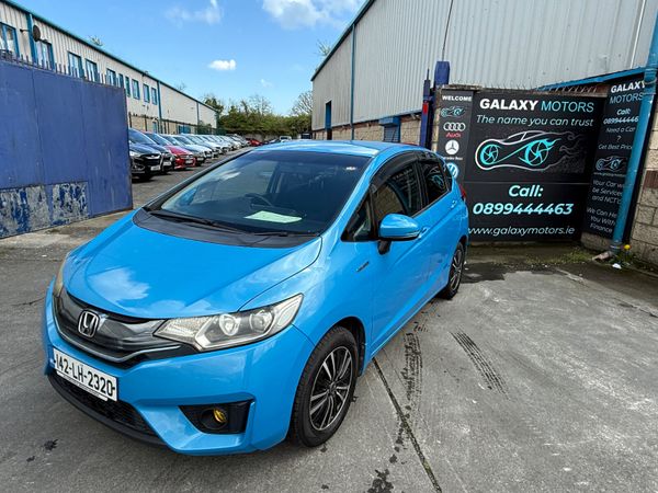 Honda Fit Hatchback, Petrol Hybrid, 2014, Blue