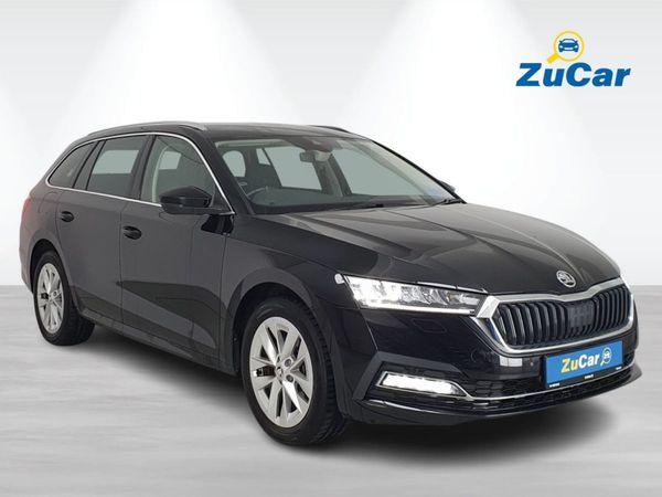 Skoda Octavia Estate, Petrol Hybrid, 2023, Black