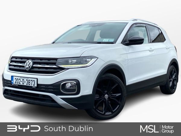 Volkswagen T-Cross Crossover, Petrol, 2020, White