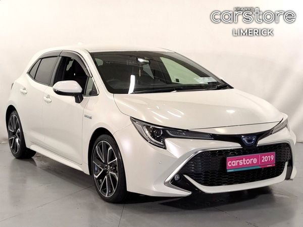 Toyota Corolla Hatchback, Petrol Hybrid, 2019, White