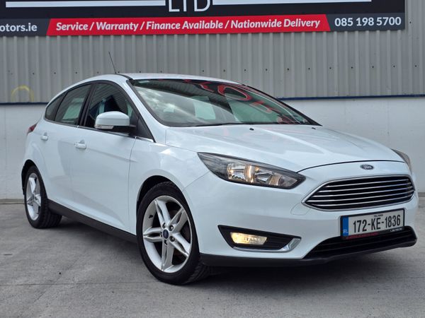 Ford Focus Hatchback, Diesel, 2017, White