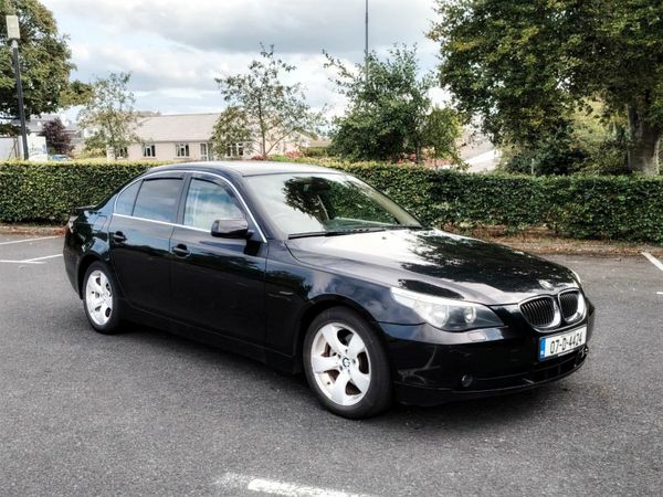BMW 5-Series Saloon, Petrol, 2007, Black