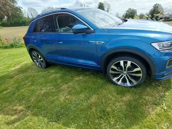 Volkswagen T-Roc SUV, Petrol, 2019, Blue