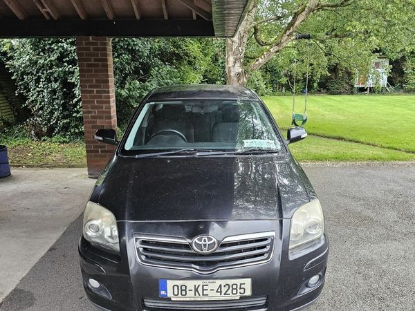 Toyota Avensis Saloon, Petrol, 2008, Black