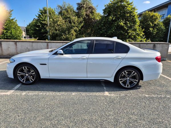 BMW 5-Series Saloon, Diesel, 2015, White