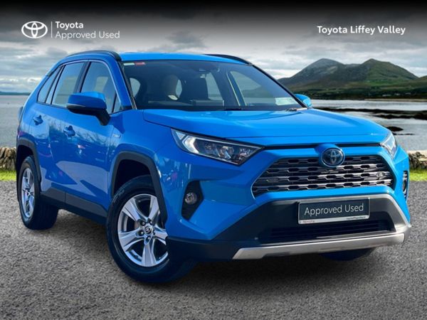 Toyota RAV4 SUV, Petrol Hybrid, 2020, Blue