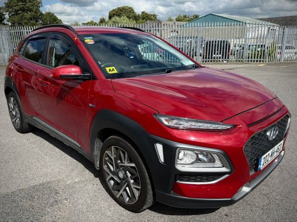 Hyundai KONA MPV, Hybrid, 2020, Red