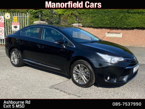 Toyota Avensis Saloon, Petrol, 2017, Black