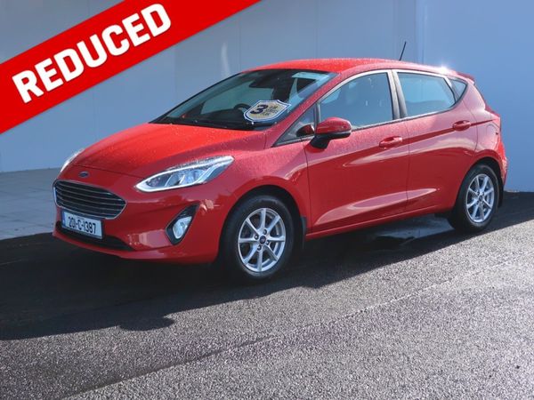 Ford Fiesta Hatchback, Petrol, 2020, Red