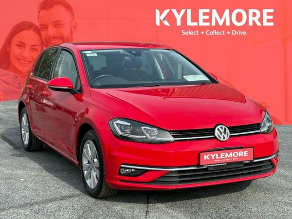 Volkswagen Golf Hatchback, Petrol, 2018, Red