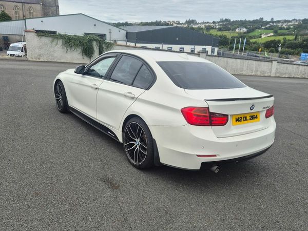 BMW 3-Series Saloon, Diesel, 2014, White