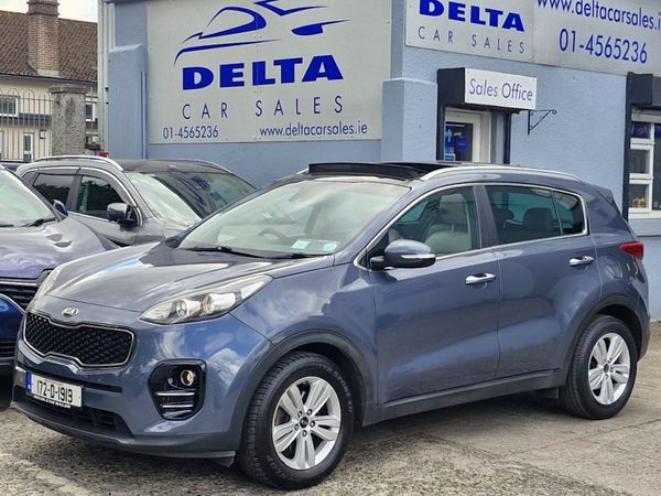 Kia Sportage SUV, Diesel, 2017, Blue