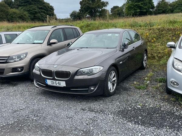 BMW 5-Series Saloon, Diesel, 2013, Brown