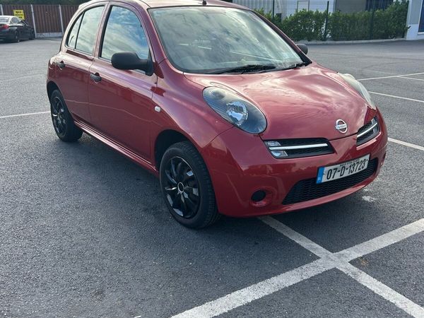 Nissan Micra Hatchback, Petrol, 2007, Red