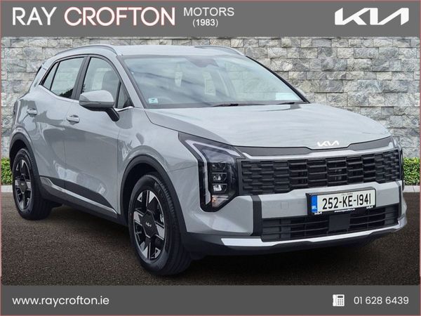 Kia Sportage Crossover, Diesel Hybrid, 2025, Grey