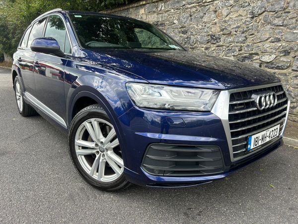 Audi Q7 SUV, Diesel, 2018, Blue