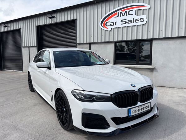 BMW 5-Series Saloon, Diesel, 2021, White