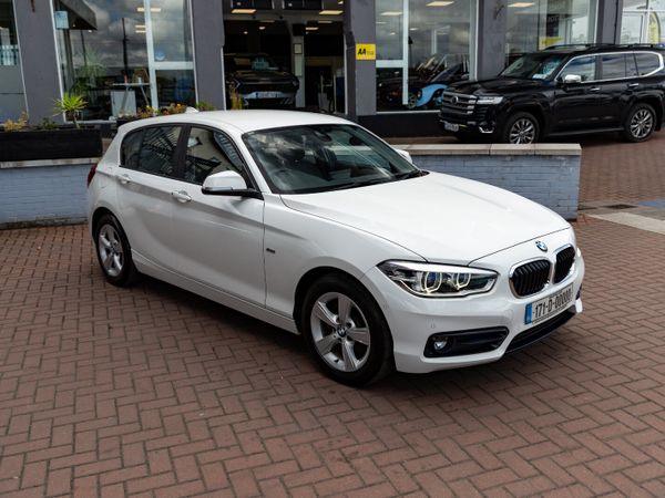 BMW 1-Series Hatchback, Diesel, 2017, White