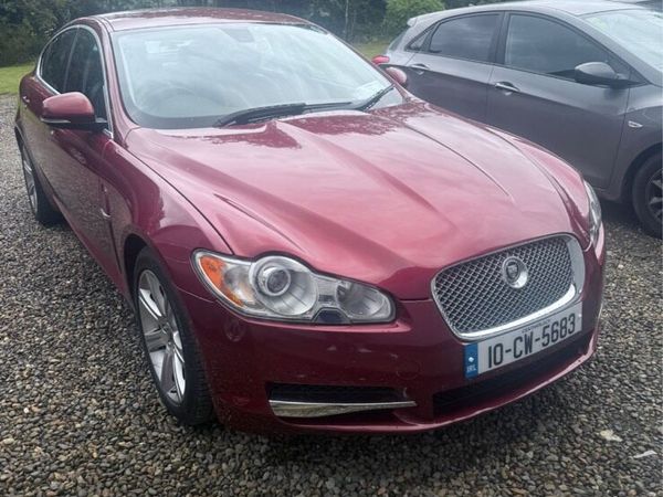 Jaguar XF Saloon, Diesel, 2010, Red
