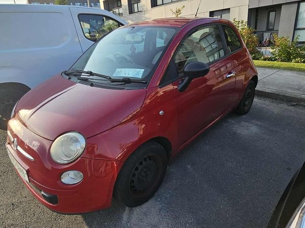 Fiat 500 Hatchback, Petrol, 2009, Red