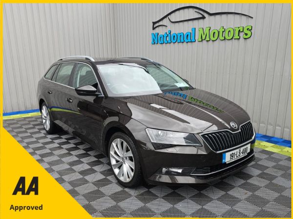 Skoda Superb Estate, Diesel, 2019, Brown