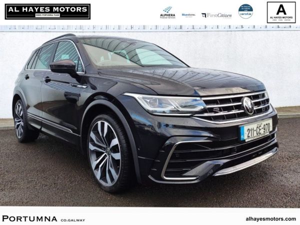 Volkswagen Tiguan SUV, Diesel, 2021, Black
