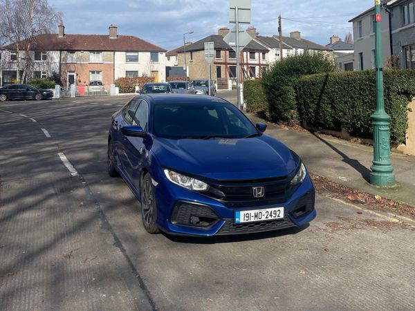 Honda Civic Hatchback, Diesel, 2019, Blue