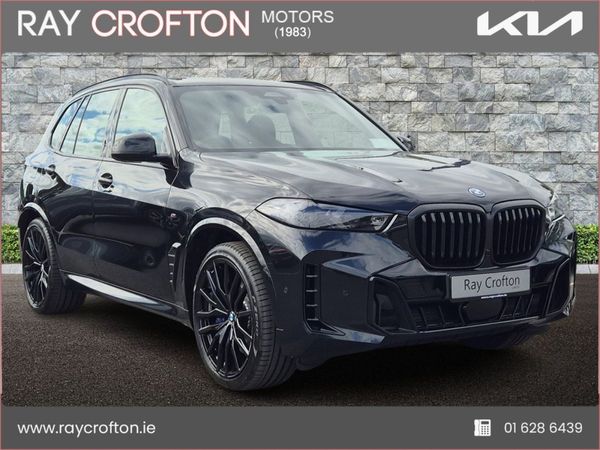 BMW X5 SUV, Petrol Plug-in Hybrid, 2025, Black