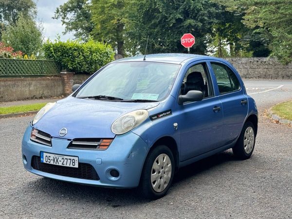 Nissan Micra Hatchback, Petrol, 2005, Blue
