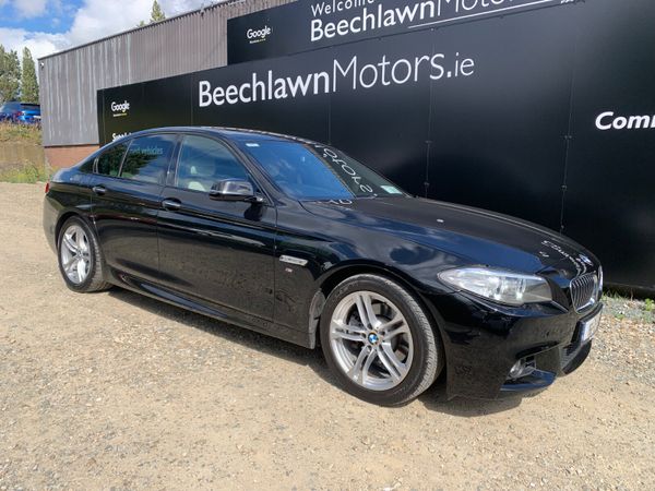 BMW 5-Series Saloon, Diesel, 2016, Black