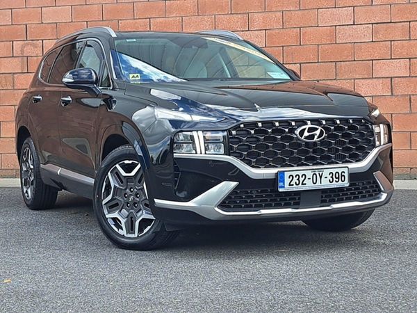 Hyundai Santa Fe SUV, Petrol Plug-in Hybrid, 2023, Black