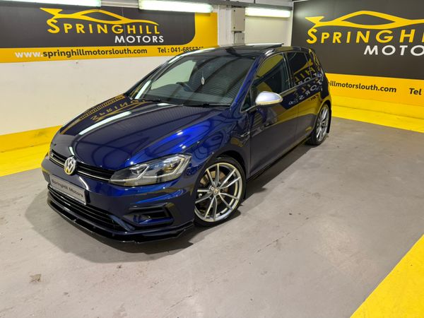 Volkswagen Golf Hatchback, Petrol, 2018, Blue