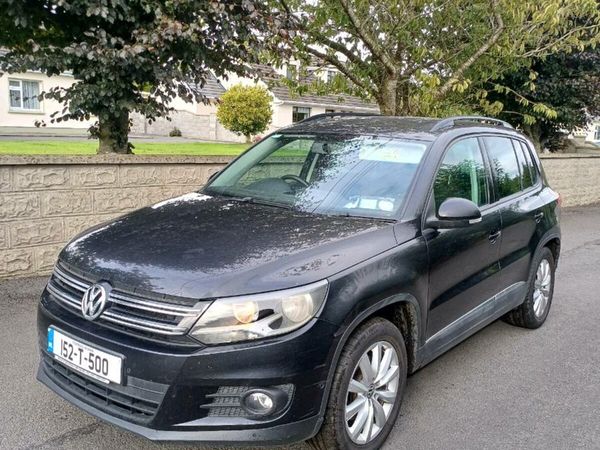 Volkswagen Tiguan SUV, Diesel, 2015, Black