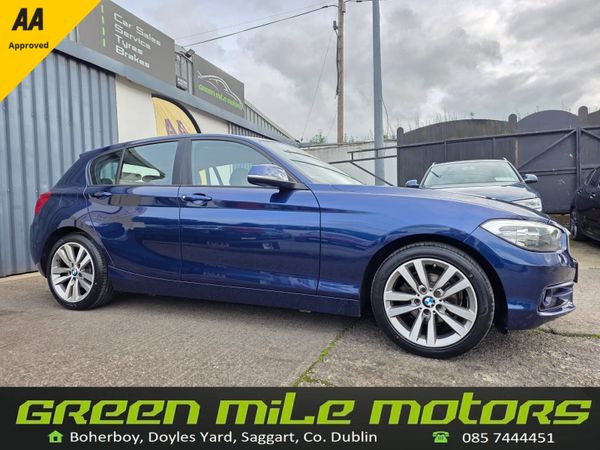 BMW 1-Series Hatchback, Diesel, 2019, Blue